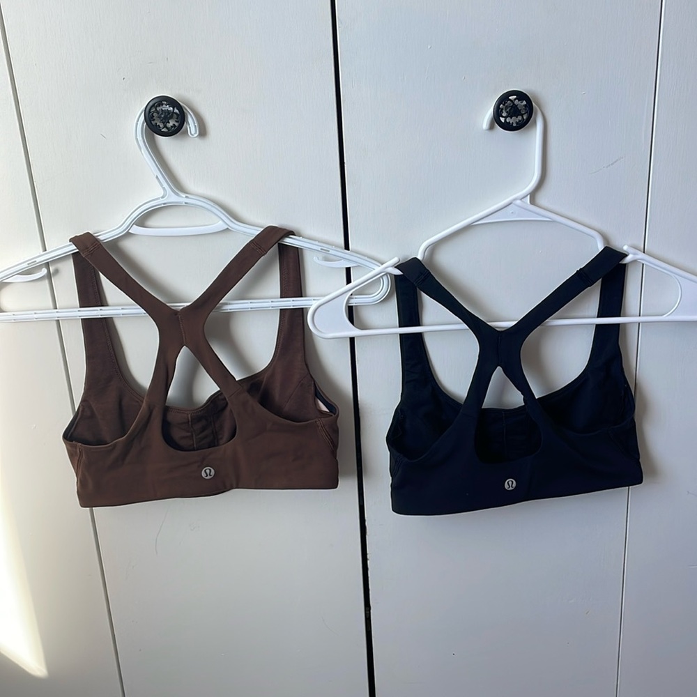 Lululemon sports bras x2